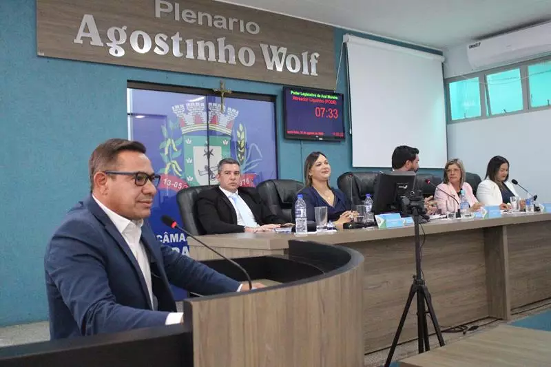 Câmara de Aral Moreira abre segundo semestre legislativo com sessões solene e de apresentação de matérias Câmara de Aral Moreira abre segundo semestre legislativo com sessões solene e de apresentação de matérias