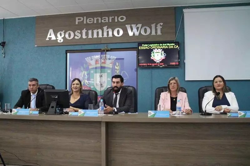 Câmara de Aral Moreira abre segundo semestre legislativo com sessões solene e de apresentação de matérias Câmara de Aral Moreira abre segundo semestre legislativo com sessões solene e de apresentação de matérias