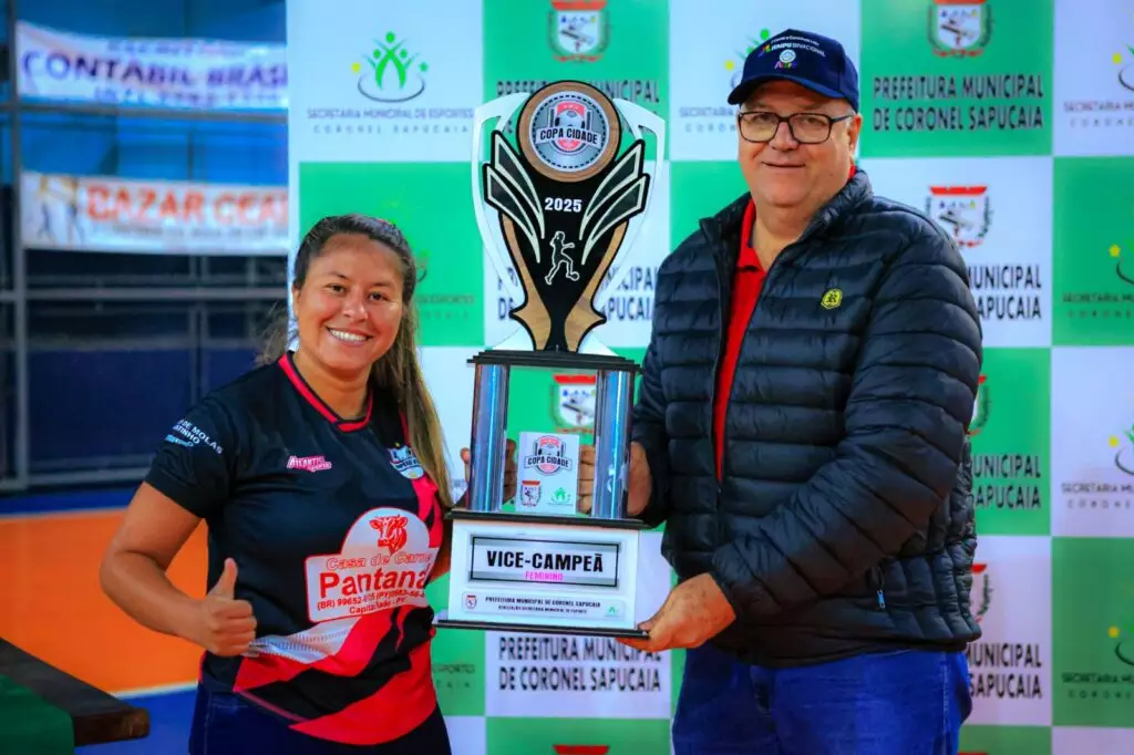 Em rodada marcada por homenagem e gesto de solidariedade Copa Cidade de Futsal define campeões de 2025 em Coronel Sapucaia Em rodada marcada por homenagem e gesto de solidariedade Copa Cidade de Futsal define campeões de 2025 em Coronel Sapucaia