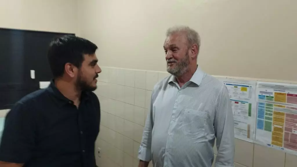 Deputado Geraldo Resende entrega nova ambulância em Caracol