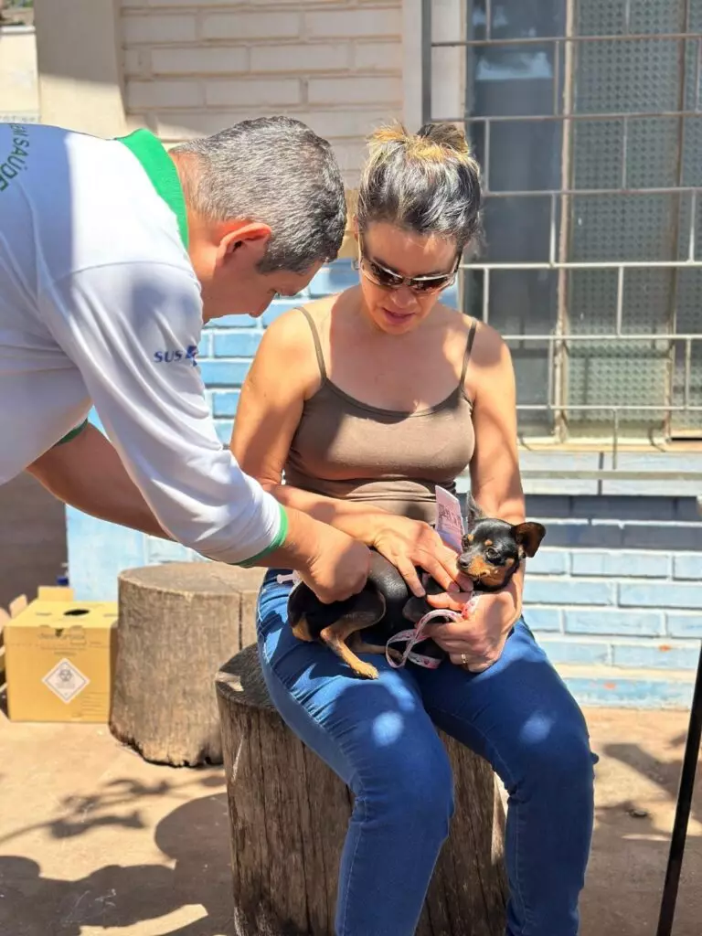 Secretaria de Saúde de Iguatemi realizou dia “D” de vacinação antirrábica na área urbana do município