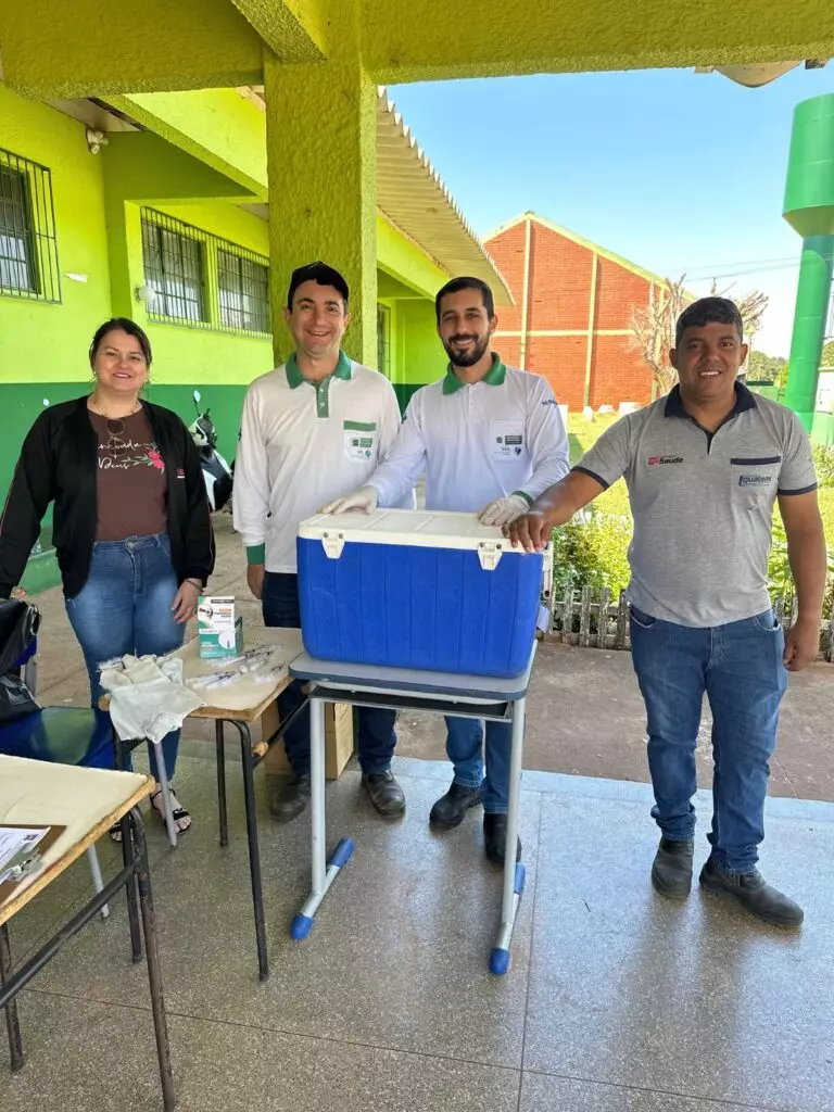 Secretaria de Saúde de Iguatemi realizou dia “D” de vacinação antirrábica na área urbana do município