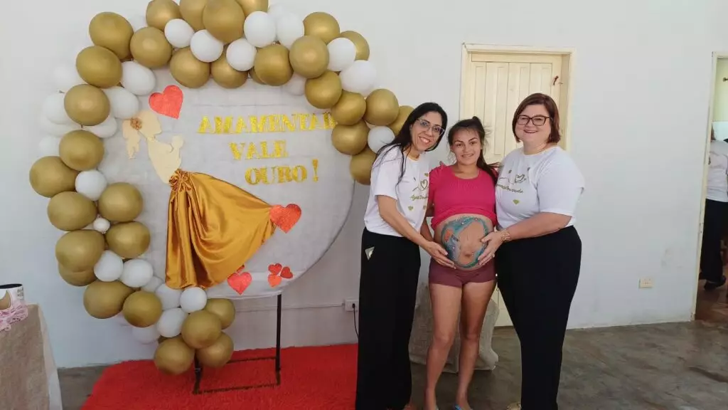 Prefeitura de Coronel Sapucaia realiza ação especial do Agosto Dourado, em prol da amamentação e cuidado com gestantes e bebês Prefeitura de Coronel Sapucaia realiza ação especial do Agosto Dourado, em prol da amamentação e cuidado com gestantes e bebês