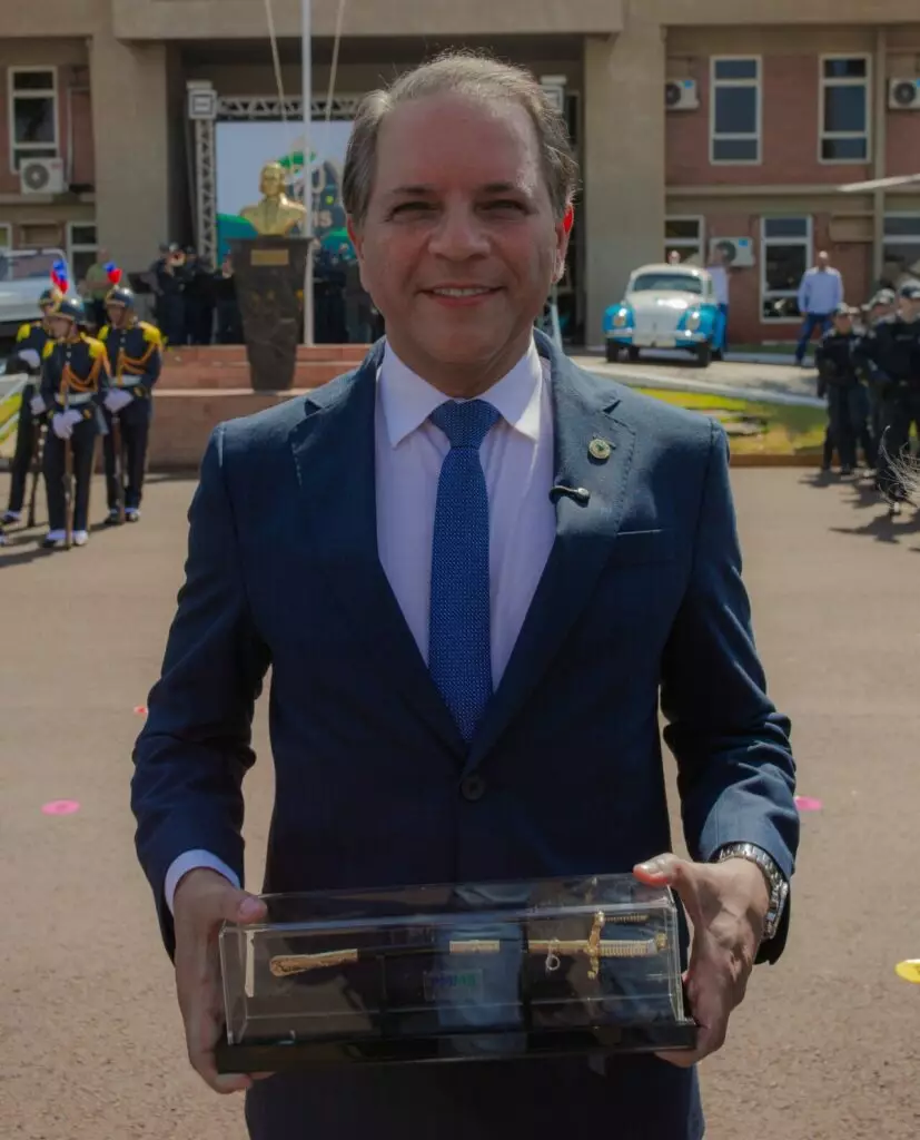 Coronel David é homenageado em solenidade que celebra os 190 anos da PMMS