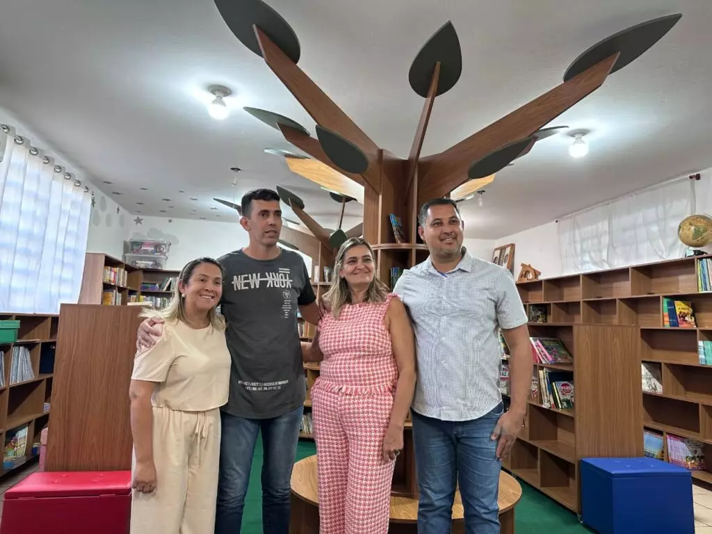 Biblioteca renovada e tecnologia: Lia Nogueira transforma realidade de escolas em Dourados