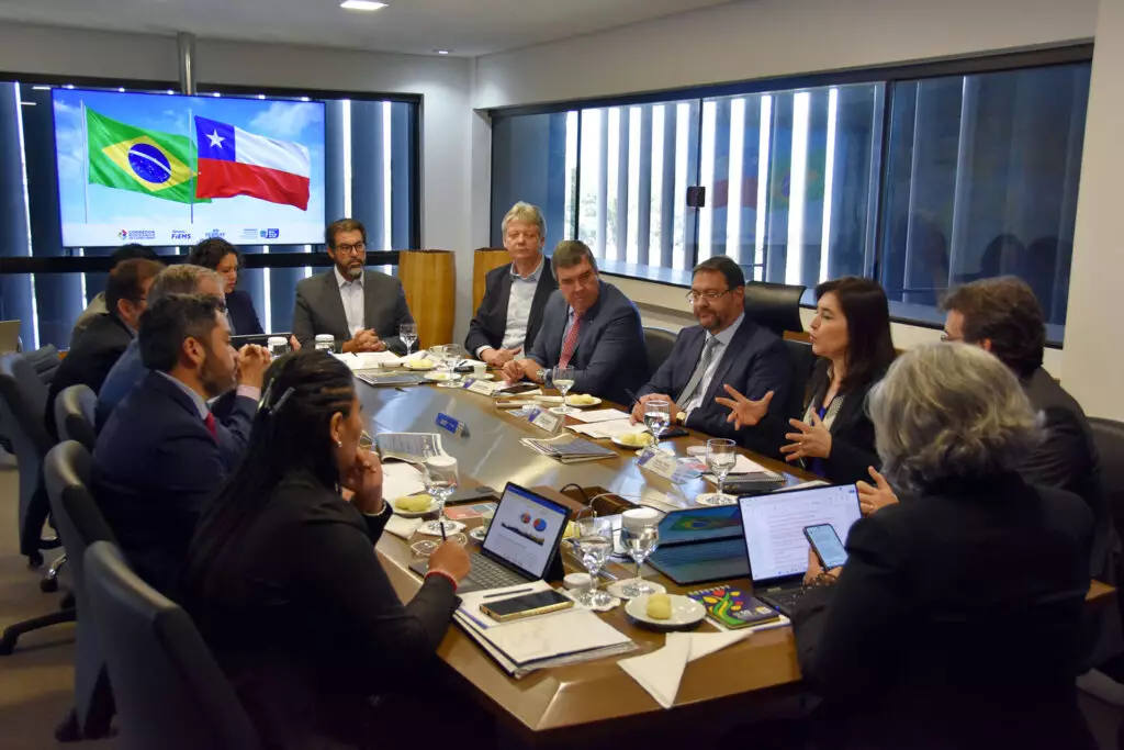 Fiems sedia reunião bilateral entre Brasil e Chile sobre Rota Bioceânica Fiems sedia reunião bilateral entre Brasil e Chile sobre Rota Bioceânica