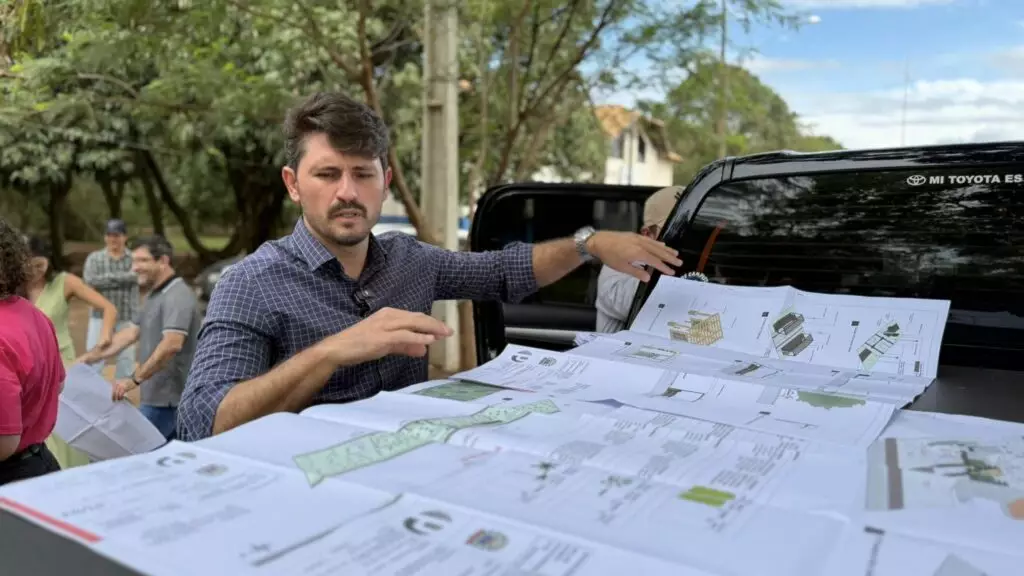 Itaquiraí: Prefeito Thalles Tomazelli assina ordem de serviço para reforma e revitalização do Bosque Municipal