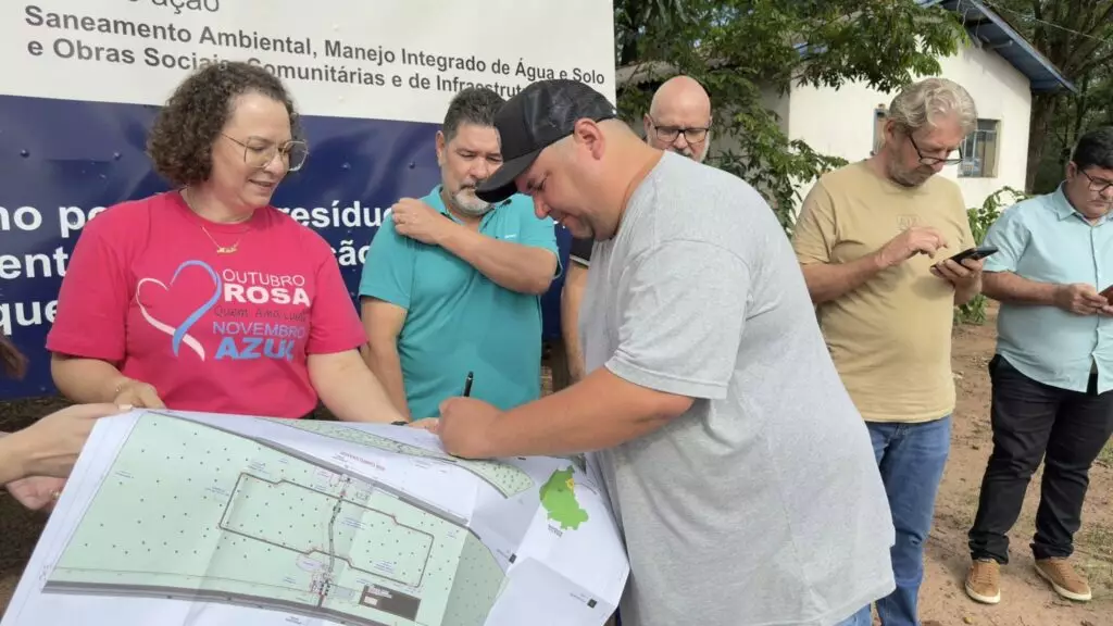 Itaquiraí: Prefeito Thalles Tomazelli assina ordem de serviço para reforma e revitalização do Bosque Municipal