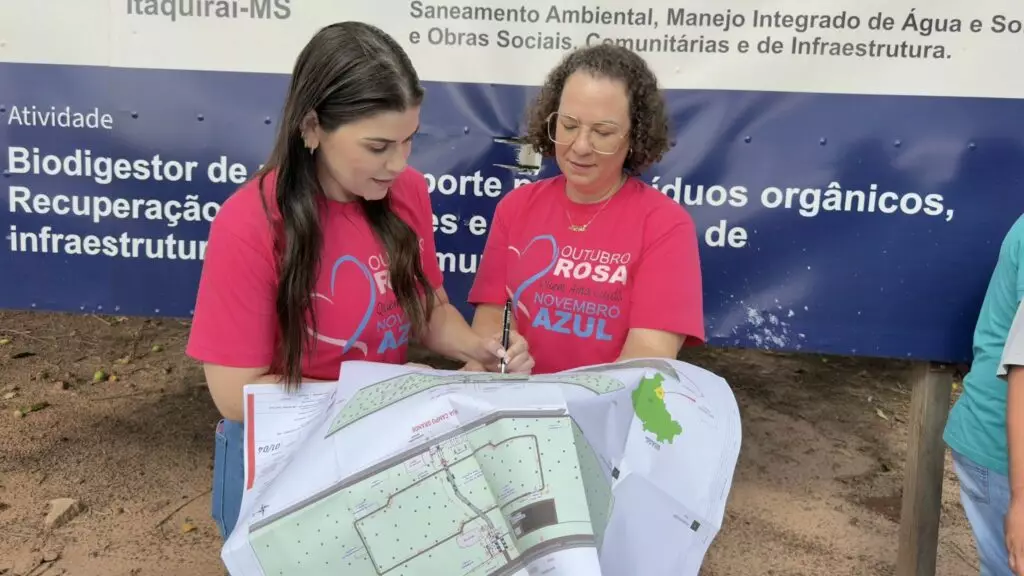 Itaquiraí: Prefeito Thalles Tomazelli assina ordem de serviço para reforma e revitalização do Bosque Municipal