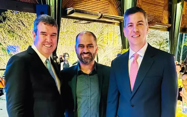 Prefeitos da faixa de fronteira no Cone Sul acompanharam agenda do governo de MS com presidente do Paraguai