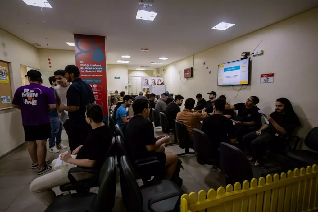Jovens cristãos lotam Hemosul e mostram que unidade também salva vidas