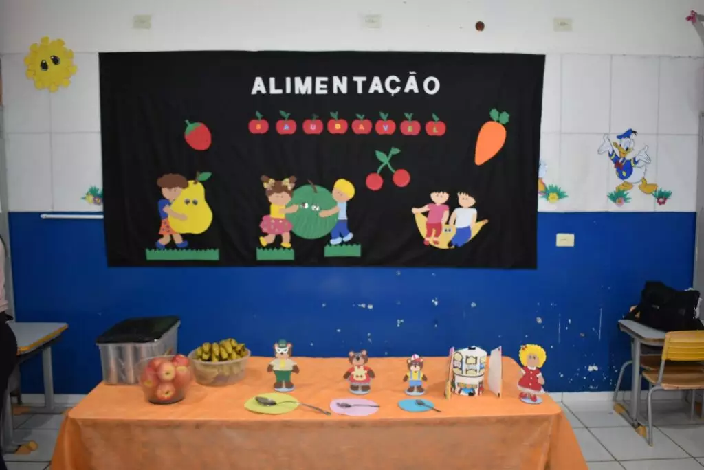 Iguatemi: Alunos da Escola de Educação Infantil Arco-Íris participam do projeto Alimentação Saudável Iguatemi: Alunos da Escola de Educação Infantil Arco-Íris participam do projeto Alimentação Saudável