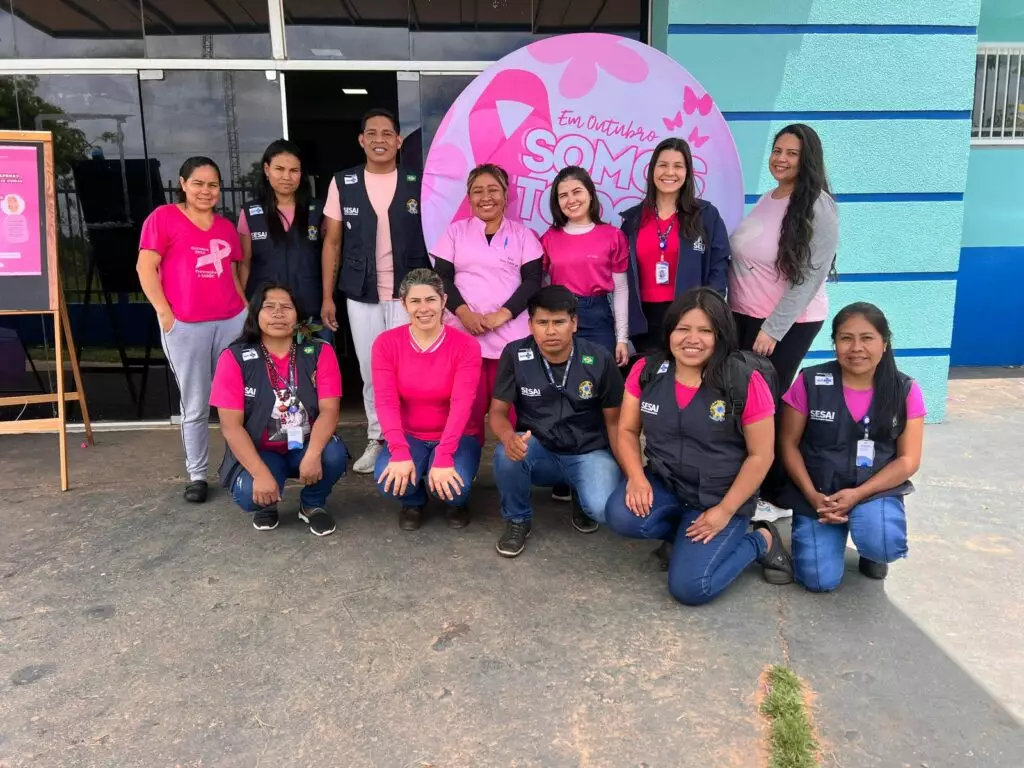 Secretaria de Saúde de Coronel Sapucaia encerra Outubro Rosa com ações de prevenção e cuidado à saúde da mulher Secretaria de Saúde de Coronel Sapucaia encerra Outubro Rosa com ações de prevenção e cuidado à saúde da mulher