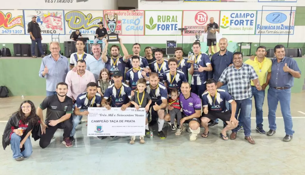 Jogos emocionantes e recorde de público marcaram as finais da XVI Copa Interfirmas de Futsal em Sete Quedas Jogos emocionantes e recorde de público marcaram as finais da XVI Copa Interfirmas de Futsal em Sete Quedas