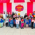CEI Criança Feliz de Paranhos recebe apresentação da Turma da Alegria CEI Criança Feliz de Paranhos recebe apresentação da Turma da Alegria