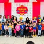 CEI Criança Feliz de Paranhos recebe apresentação da Turma da Alegria CEI Criança Feliz de Paranhos recebe apresentação da Turma da Alegria