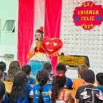 CEI Criança Feliz de Paranhos recebe apresentação da Turma da Alegria CEI Criança Feliz de Paranhos recebe apresentação da Turma da Alegria