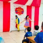 CEI Criança Feliz de Paranhos recebe apresentação da Turma da Alegria CEI Criança Feliz de Paranhos recebe apresentação da Turma da Alegria