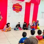 CEI Criança Feliz de Paranhos recebe apresentação da Turma da Alegria CEI Criança Feliz de Paranhos recebe apresentação da Turma da Alegria