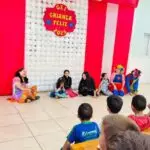 CEI Criança Feliz de Paranhos recebe apresentação da Turma da Alegria CEI Criança Feliz de Paranhos recebe apresentação da Turma da Alegria
