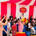 CEI Criança Feliz de Paranhos recebe apresentação da Turma da Alegria CEI Criança Feliz de Paranhos recebe apresentação da Turma da Alegria