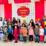CEI Criança Feliz de Paranhos recebe apresentação da Turma da Alegria CEI Criança Feliz de Paranhos recebe apresentação da Turma da Alegria