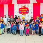 CEI Criança Feliz de Paranhos recebe apresentação da Turma da Alegria CEI Criança Feliz de Paranhos recebe apresentação da Turma da Alegria