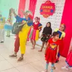 CEI Criança Feliz de Paranhos recebe apresentação da Turma da Alegria CEI Criança Feliz de Paranhos recebe apresentação da Turma da Alegria