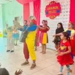 CEI Criança Feliz de Paranhos recebe apresentação da Turma da Alegria CEI Criança Feliz de Paranhos recebe apresentação da Turma da Alegria