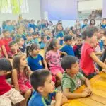 CEI Criança Feliz de Paranhos recebe apresentação da Turma da Alegria CEI Criança Feliz de Paranhos recebe apresentação da Turma da Alegria