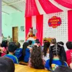 CEI Criança Feliz de Paranhos recebe apresentação da Turma da Alegria CEI Criança Feliz de Paranhos recebe apresentação da Turma da Alegria
