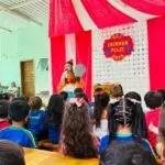 CEI Criança Feliz de Paranhos recebe apresentação da Turma da Alegria CEI Criança Feliz de Paranhos recebe apresentação da Turma da Alegria