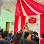 CEI Criança Feliz de Paranhos recebe apresentação da Turma da Alegria CEI Criança Feliz de Paranhos recebe apresentação da Turma da Alegria
