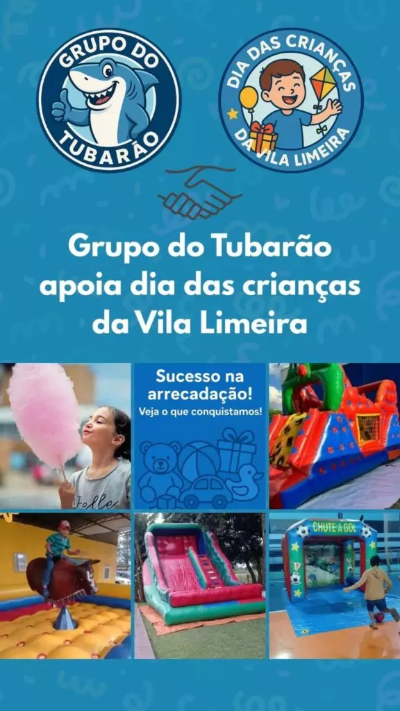 Amambai: Vila Limeira se prepara para grande festa de Dia das Crianças com apoio do Grupo do Tubarão Amambai: Vila Limeira se prepara para grande festa de Dia das Crianças com apoio do Grupo do Tubarão
