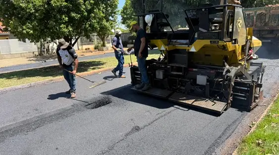 Recapeamento avança em Caarapó: novas frentes concluídas e serviços chegam ao Bairro Santa Marta