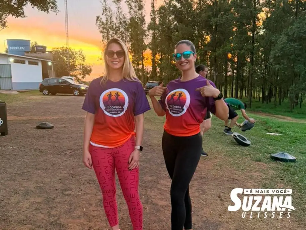 Apoiadora do evento Suzana Ulisses destaca o sucesso da 1ª Corrida Rota Crepúsculo em Amambai Apoiadora do evento Suzana Ulisses destaca o sucesso da 1ª Corrida Rota Crepúsculo em Amambai