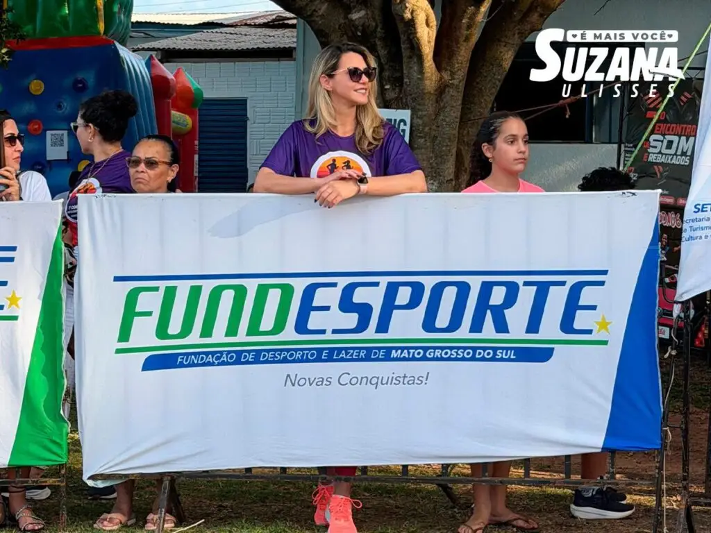Apoiadora do evento Suzana Ulisses destaca o sucesso da 1ª Corrida Rota Crepúsculo em Amambai Apoiadora do evento Suzana Ulisses destaca o sucesso da 1ª Corrida Rota Crepúsculo em Amambai