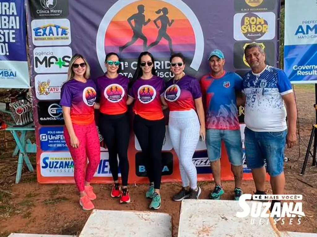 Apoiadora do evento Suzana Ulisses destaca o sucesso da 1ª Corrida Rota Crepúsculo em Amambai Apoiadora do evento Suzana Ulisses destaca o sucesso da 1ª Corrida Rota Crepúsculo em Amambai