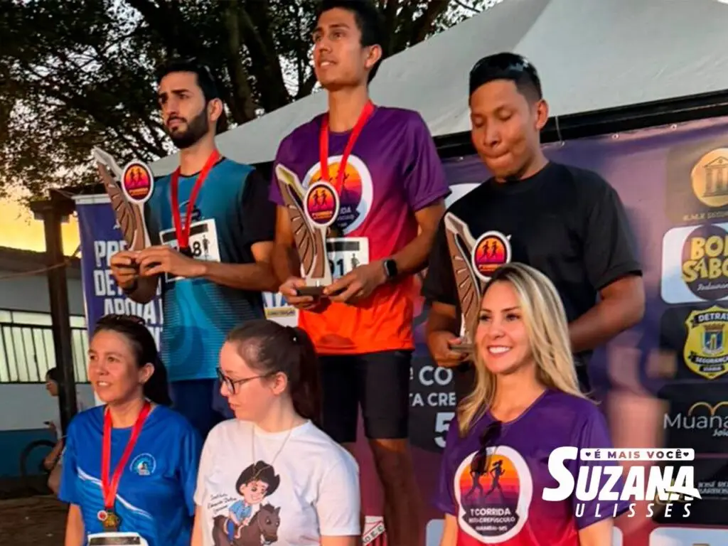 Apoiadora do evento Suzana Ulisses destaca o sucesso da 1ª Corrida Rota Crepúsculo em Amambai Apoiadora do evento Suzana Ulisses destaca o sucesso da 1ª Corrida Rota Crepúsculo em Amambai