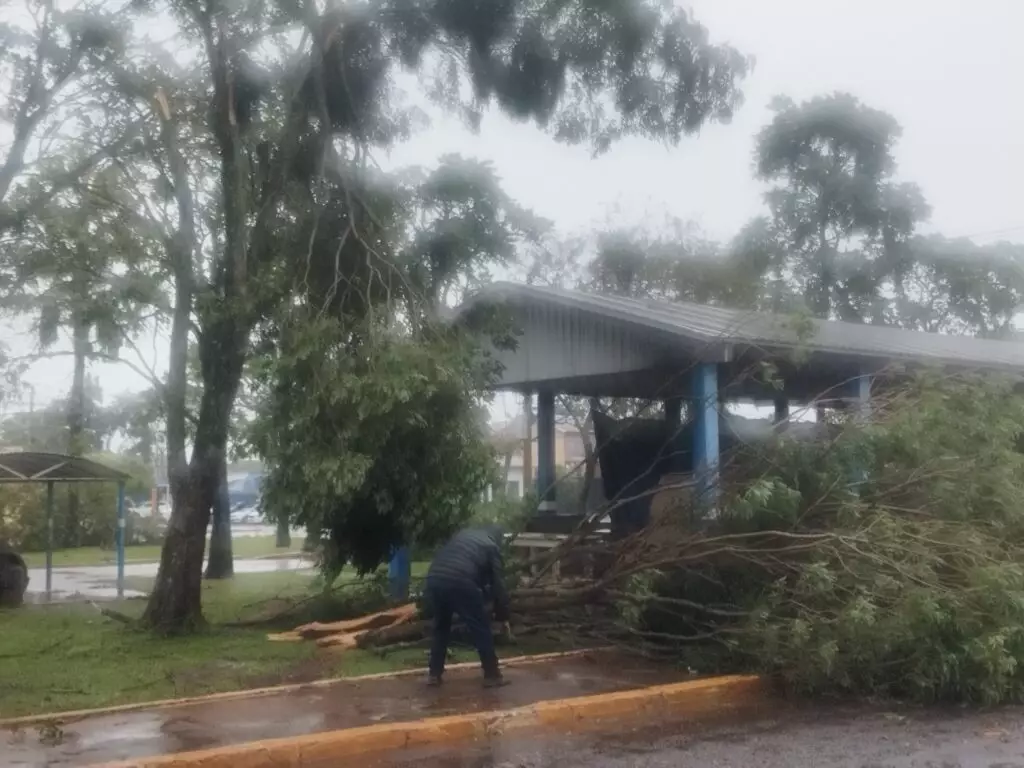 Novo temporal atinge Amambai na manhã desta quarta-feira