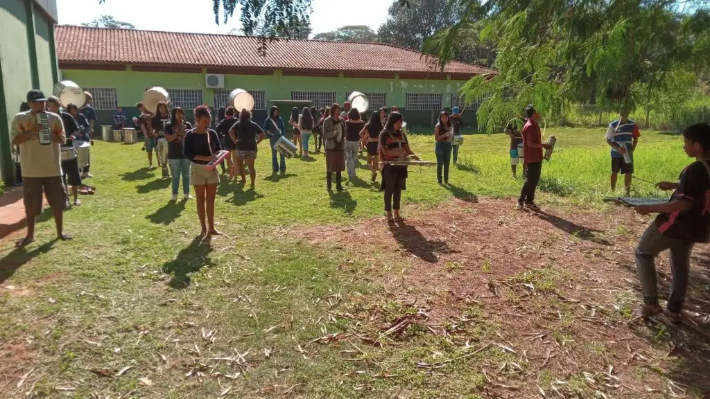 Cultura que transforma: emenda leva música e dança a 400 crianças indígenas em Dourados Cultura que transforma: emenda leva música e dança a 400 crianças indígenas em Dourados