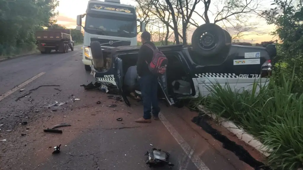 Policial militar lotado em Iguatemi morre em acidente na MS-295