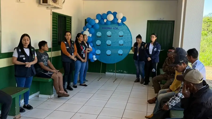 Tacuru: Campanha Novembro Azul leva serviços de saúde a homens do município e aldeias