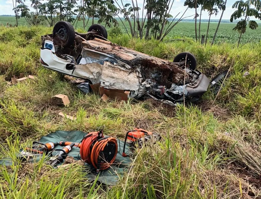 Colisão entre Amambai e Ponta Porã mata homem de 46 anos em Amambai