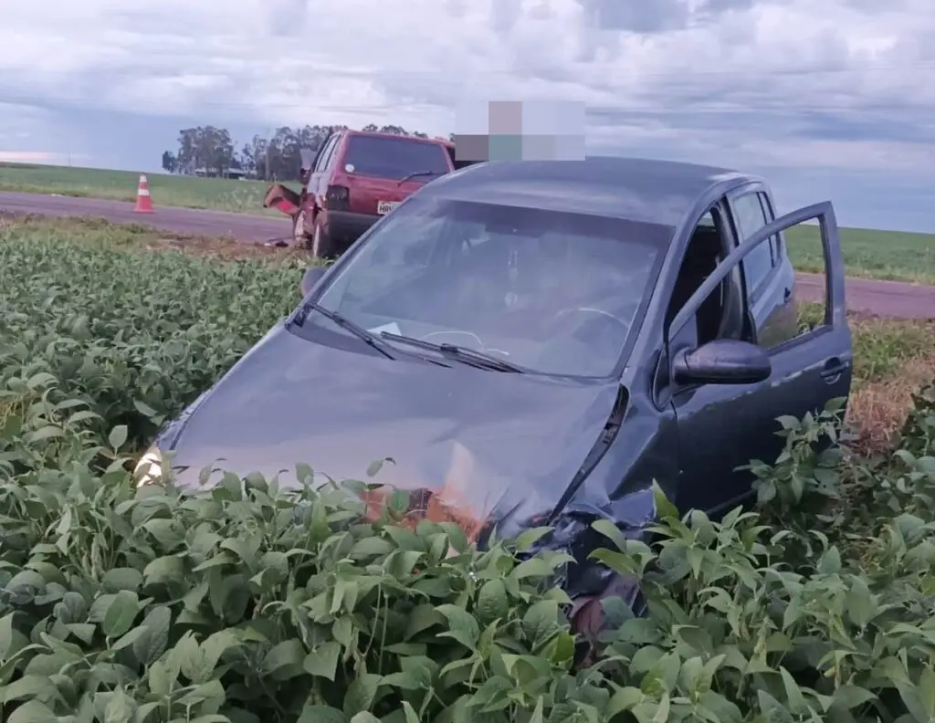 Bombeiros socorrem vitima de acidente em Amambai
