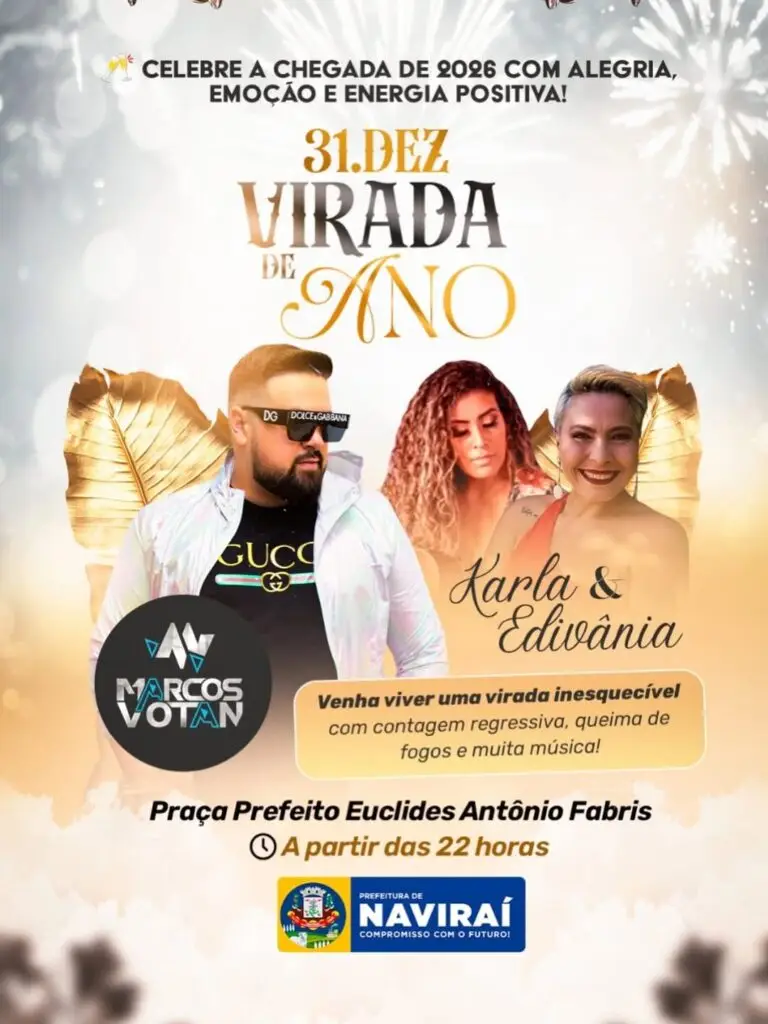 Prefeituras do Cone Sul promovem eventos para despedida de 2025 e celebrar a chegada de 2026 Prefeituras do Cone Sul promovem eventos para despedida de 2025 e celebrar a chegada de 2026