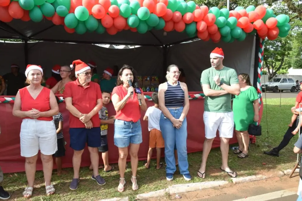 4 mil brinquedos distribuídos levam alegria às crianças iguatemienses na 5ª edição do Natal Feliz