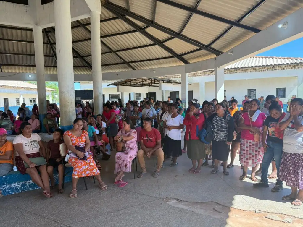 Coronel Sapucaia: Consulta prévia na Aldeia Taquaperi discute construção de casas pelo Minha Casa, Minha Vida Coronel Sapucaia: Consulta prévia na Aldeia Taquaperi discute construção de casas pelo Minha Casa, Minha Vida