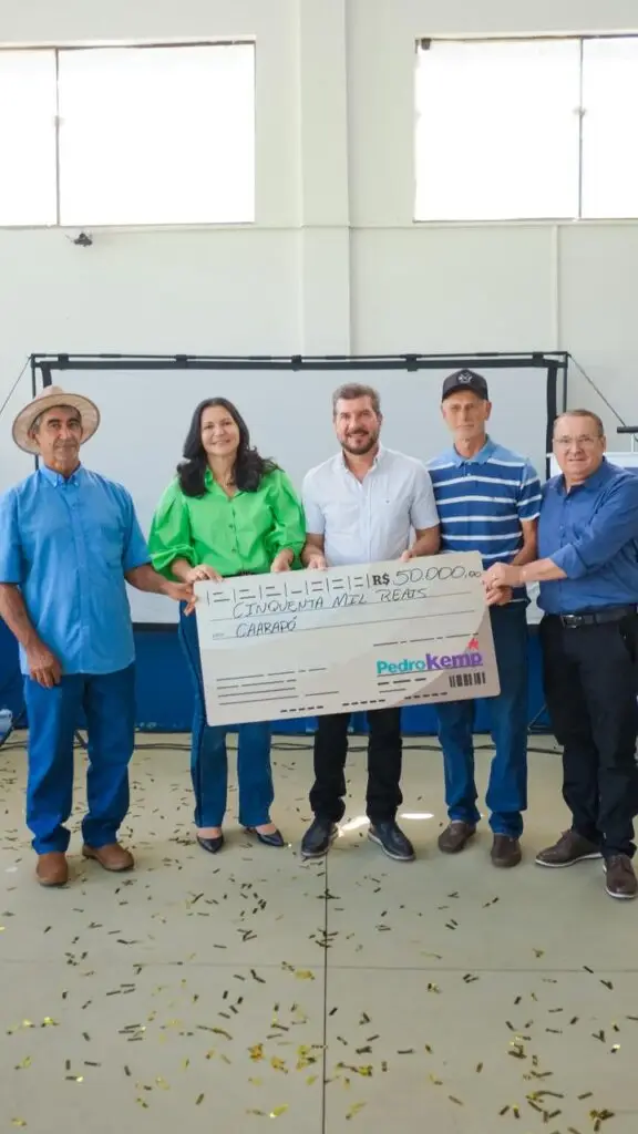 Professor Pontinha recepciona Pedro Kemp para entrega de emendas e kits de brinquedos em Caarapó Professor Pontinha recepciona Pedro Kemp para entrega de emendas e kits de brinquedos em Caarapó