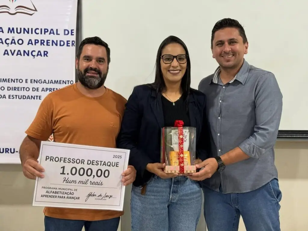 Tacuru realiza 1ª edição do Prêmio Professor Destaque 2025 Tacuru realiza 1ª edição do Prêmio Professor Destaque 2025